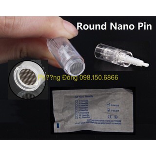 Combo 30 Đầu KIM Nano Cấy Tảo , Cấy Phấn , Cấy Hồng Sâm Cho Máy DR PEN M5 DR PEN M7 MYM ( NANO TRẮNG )