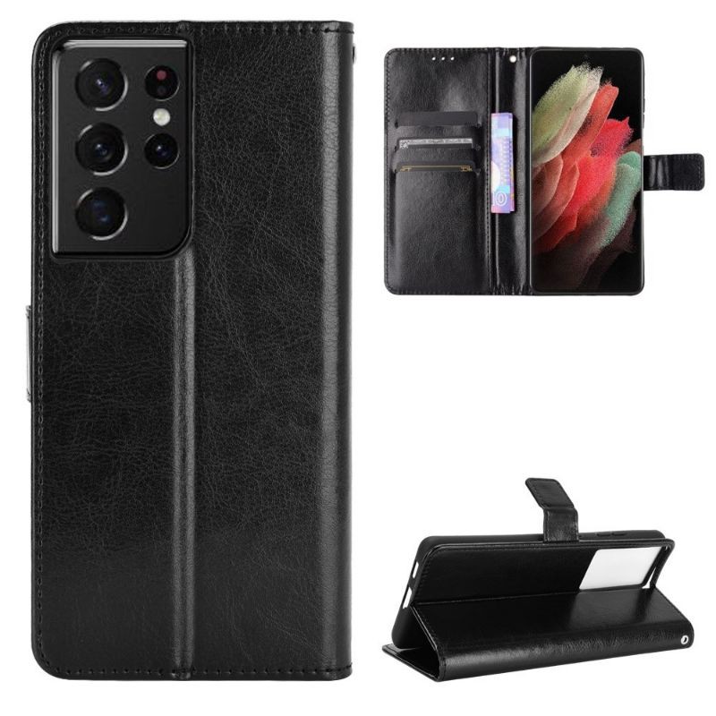 Bao da điện thoại dạng ví nắp lật nam châm cho Samsung Galaxy S21 Plus S21 Ultra S21+ S21Ultra 5G Note 20 ultrra