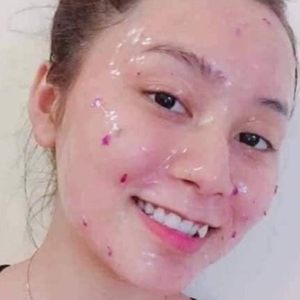 Bột Mặt Nạ Noa Hồng Cánh Gói 500g 1000g Mặt Nạ Noa Hồng Cánh Colagen Cao Cấp