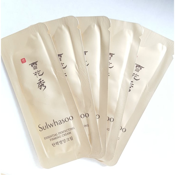 Gói sample kem ngăn ngừa nếp nhăn, phục hồi lão hóa, săn chắc da Sulwhasoo Essential Firming Cream Ex