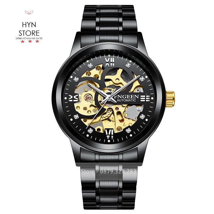 Đồng hồ cơ nam Fngeen 6018 Lộ CƠ💖Freeship💖 máy, Chống Xước, Chống Nước - Đồng hồ Fngeen cơ cao cấp ✴️ Hàng chính hãng | BigBuy360 - bigbuy360.vn