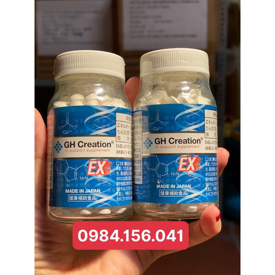 Viên uống tăng chiều cao Nhật Bản GH Creation 270 viên_Nhập Khẩu Chính Hãng
