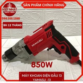 Máy khoan điện bắt vít yamasu-13.đường kính mũi : ø 13mm,điện áp: 220v – 50hz