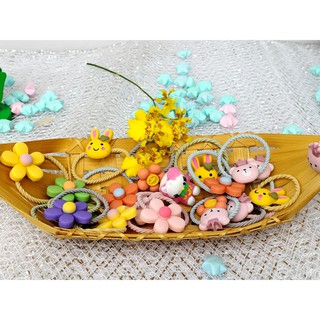 Set 10 dây cột tóc đáng yêu tam's