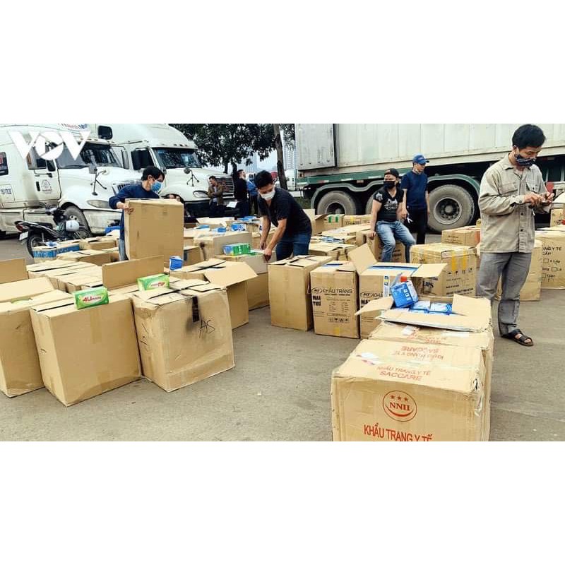 khẩu trang y tế 4 lớp { Hàng kiểm định chất lượng }