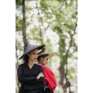 Nón kiếm hiệp màu đen