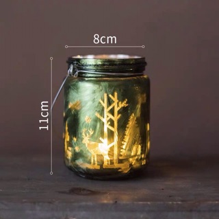 Cốc nến Noel