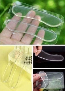 Miếng lót giầy silicon trong suốt.