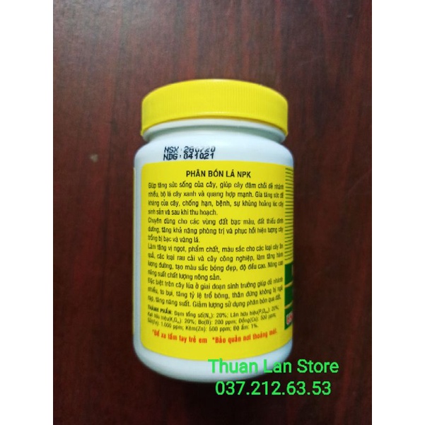 Phân Bón NPK 20-20-20 Growmore hũ 100g