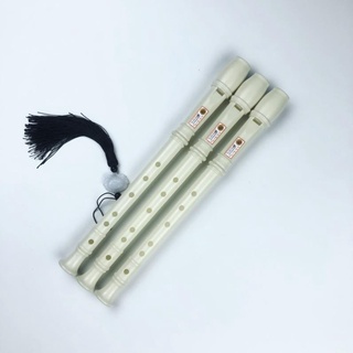 Sáo recorder 6 lỗ trắng học sinh - sáo dọc cho mọi lứa tuổi - Thanh Tùng TB05