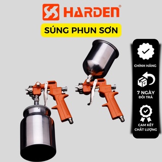 Máy phun sơn cầm tay HARDEN chính hãng, bình 600ml - 1000ml