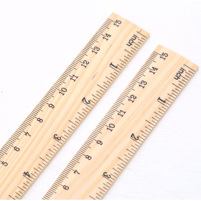 Thước gỗ thẳng 15cm 20cm 30cm chất lượng cao - ảnh sản phẩm 7