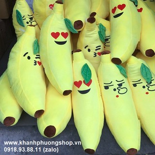 gối ôm quả chuối - gối ôm hình quả chuối