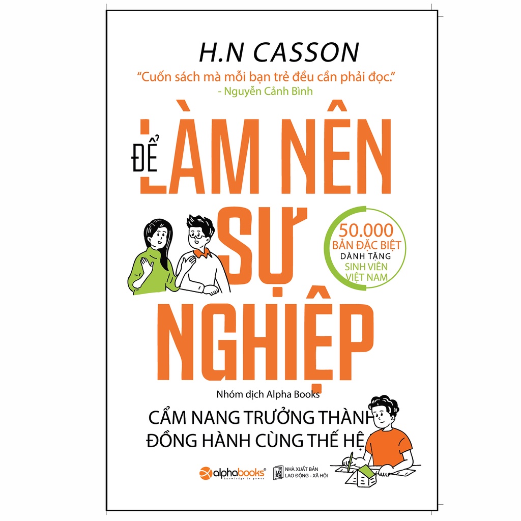 Sách - Để làm nên sự nghiệp