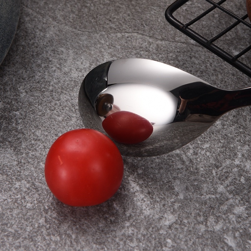 Muỗng thìa ăn cơm inox 304 nhiều màu 2 kích thước