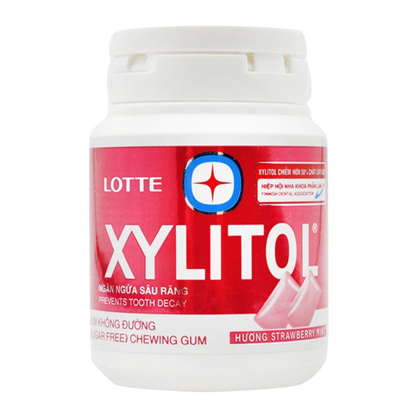 Kẹo Cao Su - Kẹo Gum Không Đường Xylitol 58g Đủ Vị