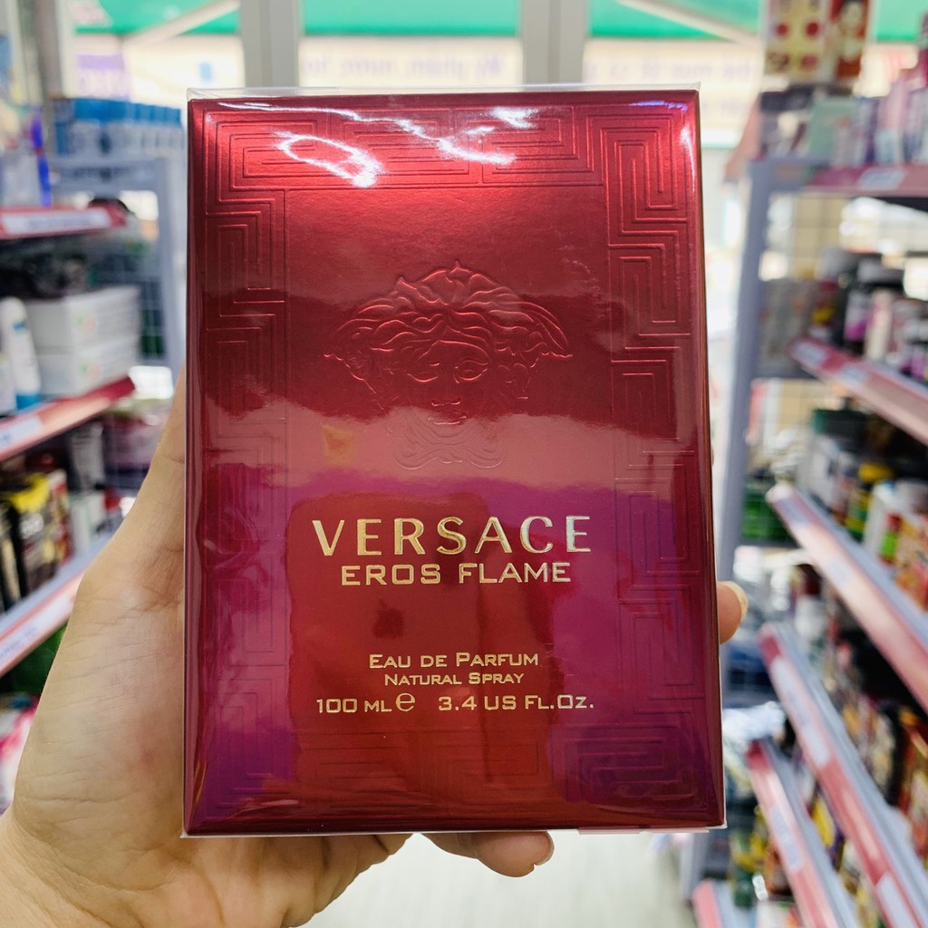 Nước Hoa Nam Dùng Thử Versace – Eros Flame (EdP Spray) Mạnh Mẽ , Nam Tính, Cuốn Hút, Tự Tin