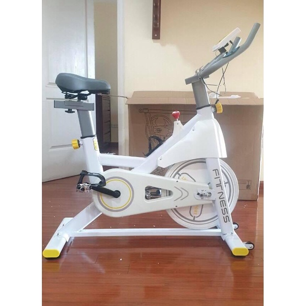 Xe đạp thể dục Kháng lực từ tính, đạp êm Sport Fitness kèm cảm ứng nhịp tim, xe đạp thể thao gym, xe đạp tại nhà