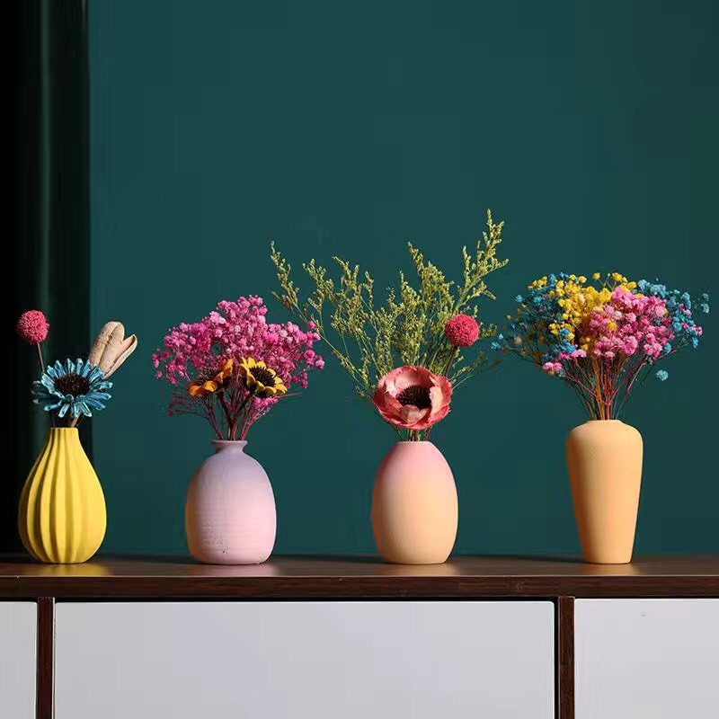 SET bình hoa decor phòng khách, kệ tivi, nhà bếp