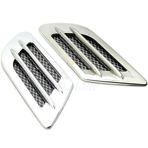 FENDER [Hàng Có Sẵn] Miếng Dán Trang Trí Lỗ Thông Gió Bên Hông Xe Hơi