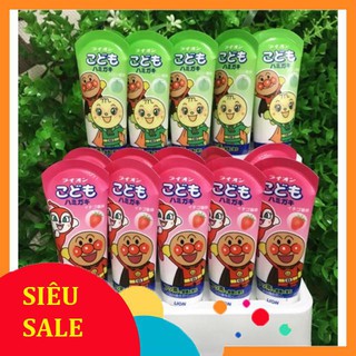 Kem Đánh Răng Lion Nhật Bản Nuốt Được (Kem Đánh Răng Em Bé, Nuốt Được)