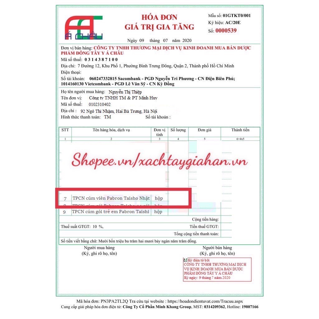 Viên/ Bột uống cảm cúm Pabron Nhật Bản 210v/44 gói