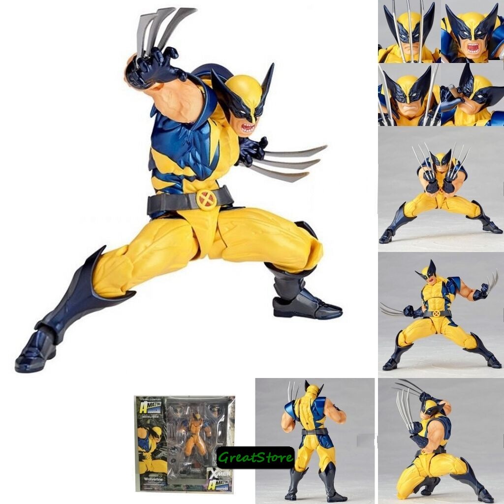 MÔ HÌNH NHÂN VẬT WOLVERINE NGƯỜI SÓI X MEN FIGMA PHONG CÁCH YAMAGUCHI CỬ ĐỘNG ĐƯỢC