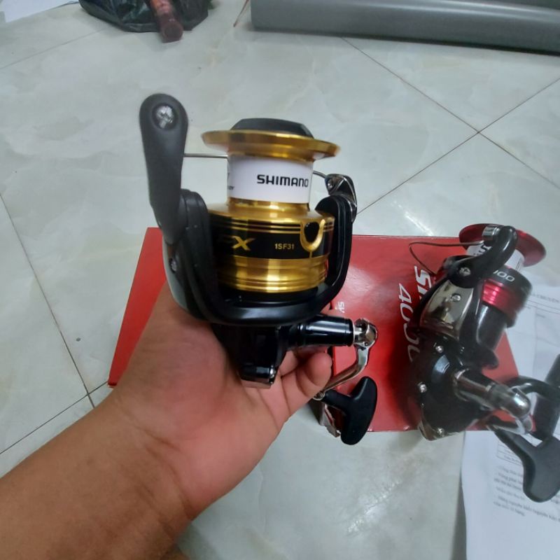 máy câu cá shimano Fx và máy câu cá shimano sienna 4000