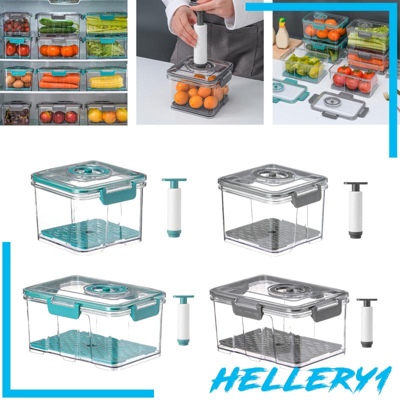 1 Hộp Nhựa Hút Chân Không Hình Chữ Nhật Đựng Thực Phẩm