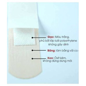 Băng gâu cá nhân UGO TANA -hộp 102 miếng tiện dụng