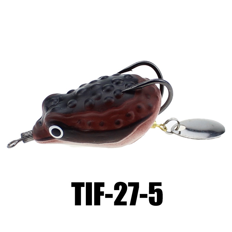 Mồi Câu Cá Hình Ếch Mềm 3.5cm 5.5g