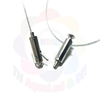 Ốc chia dây cáp, chất liệu Niken chống rỉ sét, có nút neo giữ cáp chắc chắn, dùng để chia và treo dây cáp