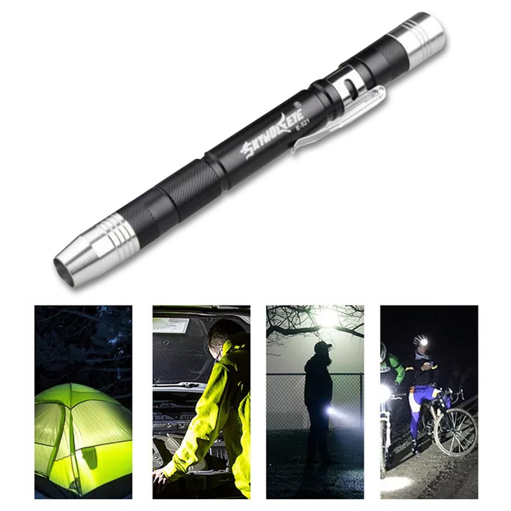 Đèn Pin Led Mini Cầm Tay Ánh Sáng Tím 350000lm