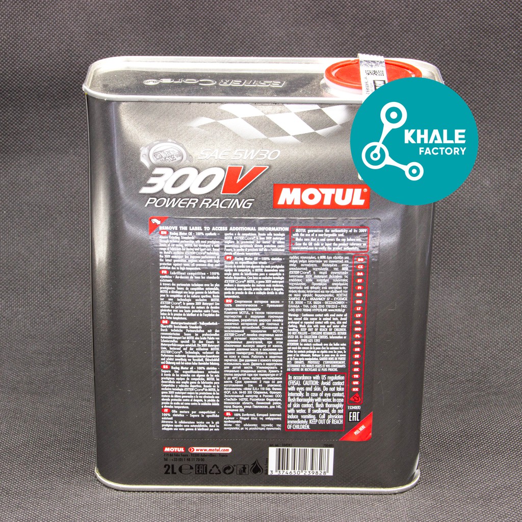 MOTUL 300V POWER RACING 5W30 - Dầu Nhớt Nhập Pháp