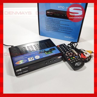 Đầu thu kĩ thuật số mặt đất dvb t2 vtc t201 - bh 12 tháng