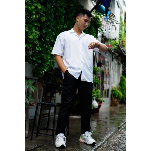 ÁO SƠ MI NGẮN TAY BIG SIZE NAM NỮ