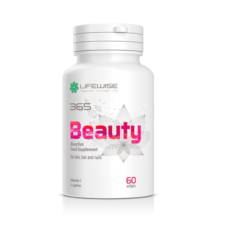 [ CHÍNH HÃNG ] - LifeWise #365 Beauty - Hỗ trợ Làm đẹp từ bên trong, giúp da, tóc và móng khỏe mạnh hơn - Hộp 60 viên