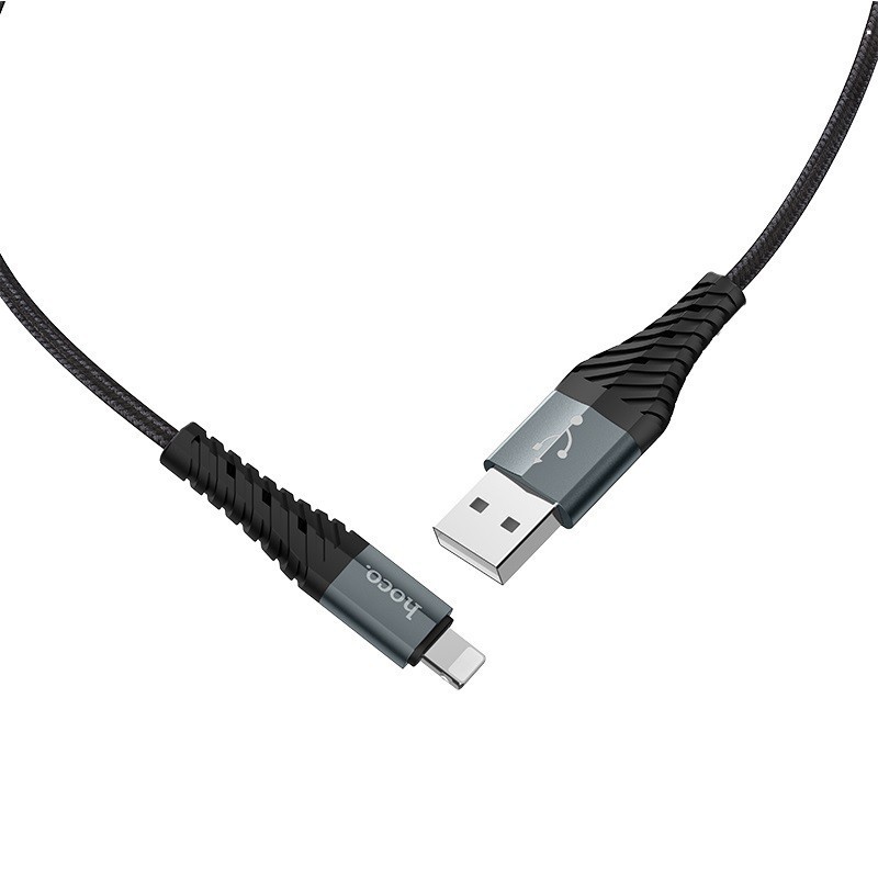 Dây Sạc Chống Gãy Hoco X38 Max 5V-2.4A Cho Lightning Iphone/ Android Micro USB/ Type-C - Bảo Hành Chính Hãng 12T