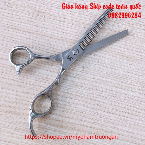 Bộ kéo cắt tóc và kéo tỉa tóc 6 inch VS bằng thép không gỉ