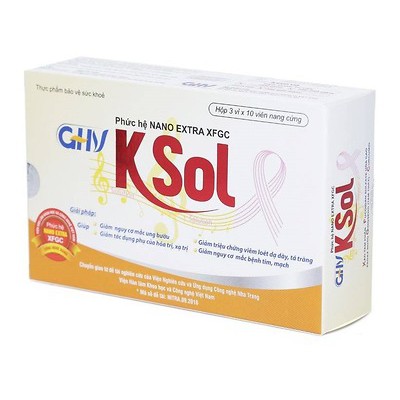 Viên Uống GHV KSol Hộp 30 Viên