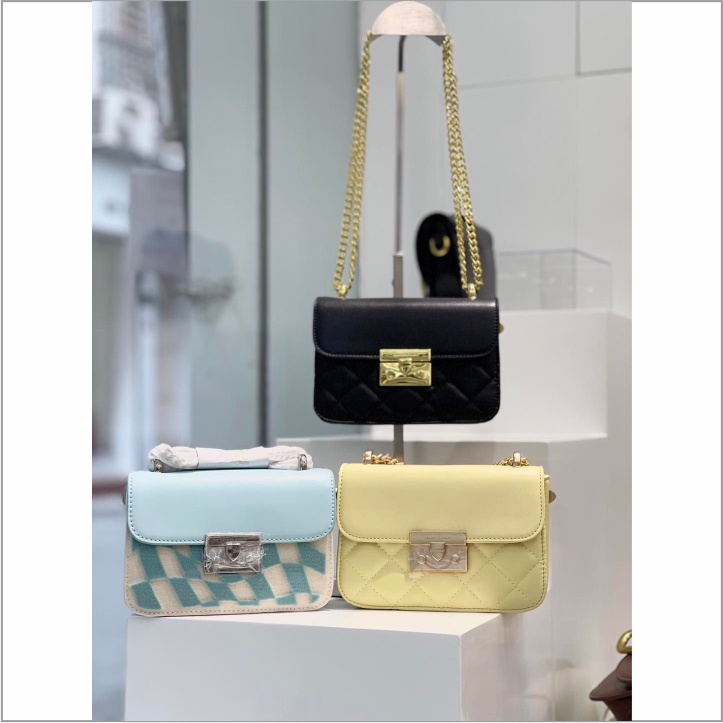 Túi Đeo Thời Trang CnK Xuân Hạ Khâu Quả Trám Mẫu 2022 Sành Điệu DC1701