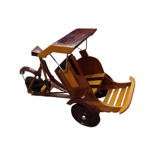 Xe mô hình chiếc xe xích lô bằng gỗ độc đáo