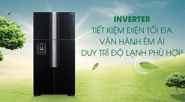 Tủ lạnh Inverter 540 lít Hitachi R-FW690PGV7(GBK) (2018) (Miễn phí giao tại HCM-ngoài tỉnh liên hệ shop)