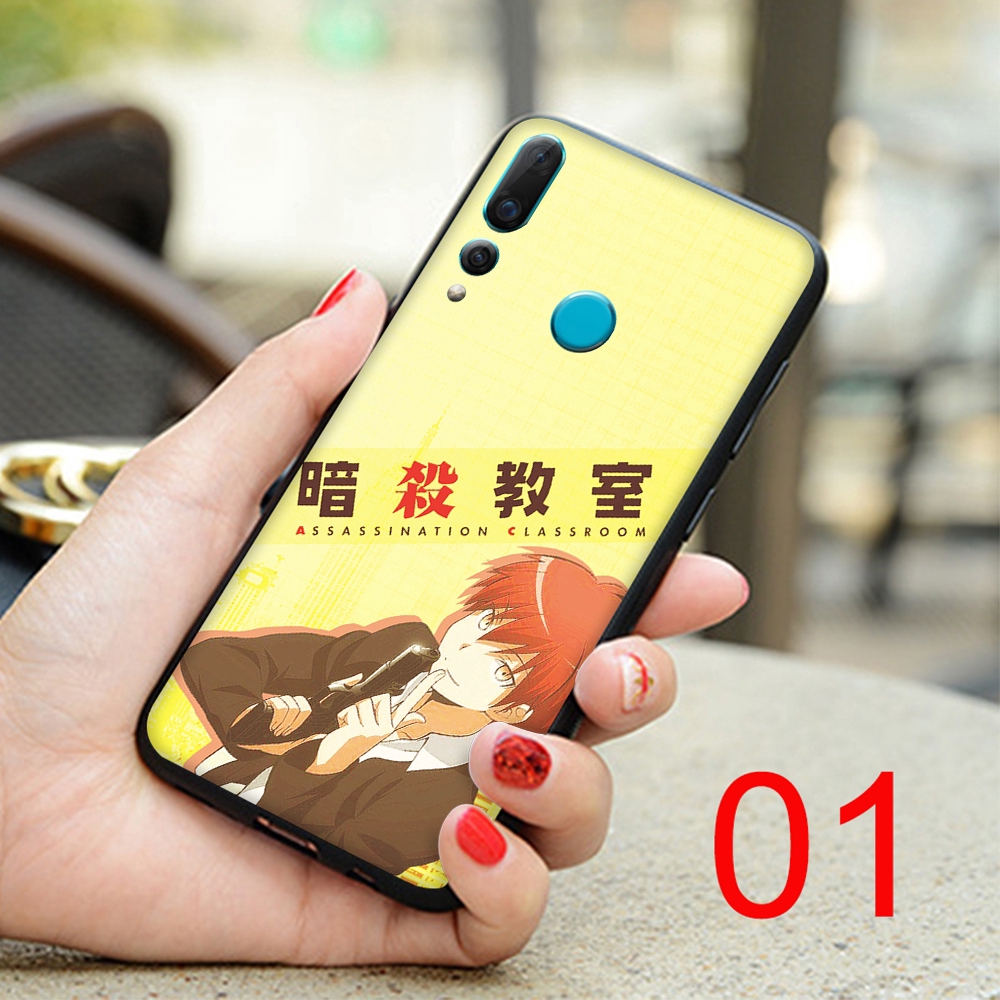 Ốp điện thoại mềm hình phim lớp học ám sát cho Huawei Y5 Y6 Y7 Y9 Prime