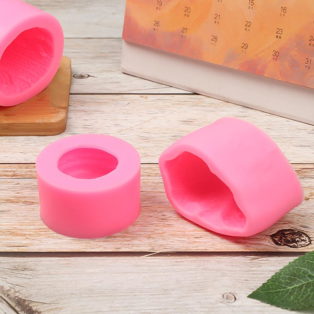 Khuôn Silicone Tạo Hình Làm Nến / Xà Phòng Hình Quả Bóng Len 3D DIY