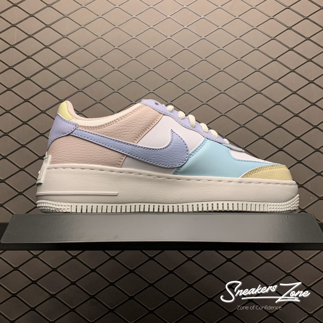 (FREESHIP+HỘP+QUÀ) Giày Thể Thao AIR FORCE 1 Shadow White Glacier Blue Ghost Bảy Màu Thấp Cổ Siêu Hot Cho Nam Và Nữ | BigBuy360 - bigbuy360.vn