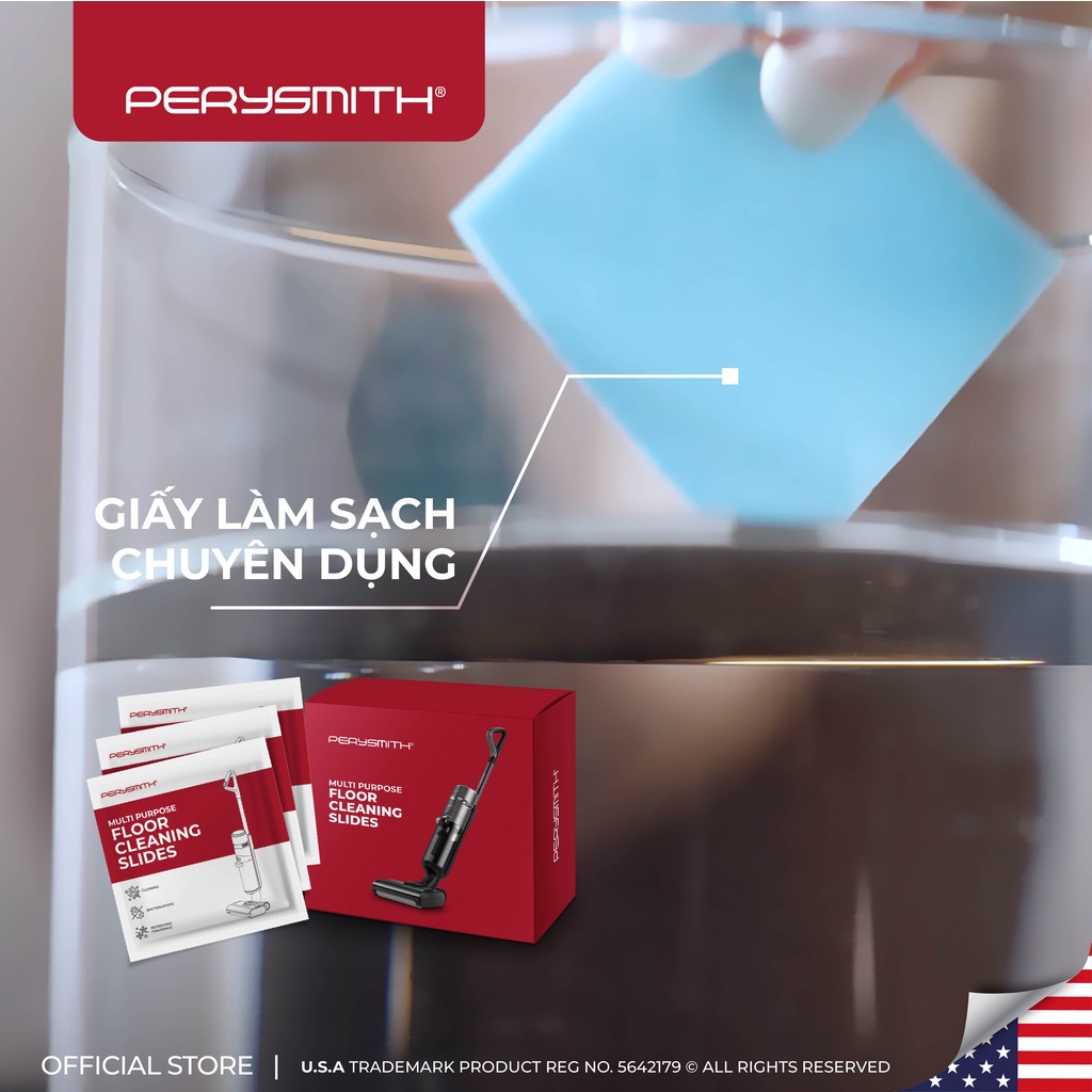 Máy hút bụi lau nhà không dây PerySmith Ai Series Ai9/Ai9 Pro, lực hút 12000Pa