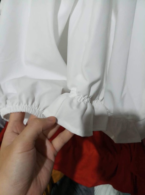 Áo sơ mi trễ vai chun gấu DTR0519 | BigBuy360 - bigbuy360.vn