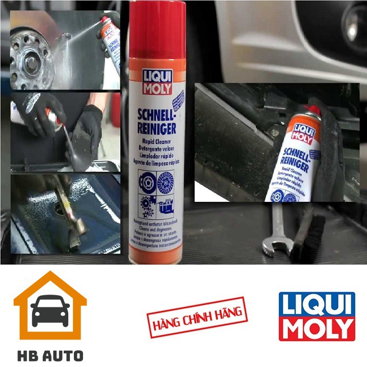 Vệ Sinh Thắng Đĩa, Máy, Sên Không Phốt Liqui Moly 3318 (500ml)