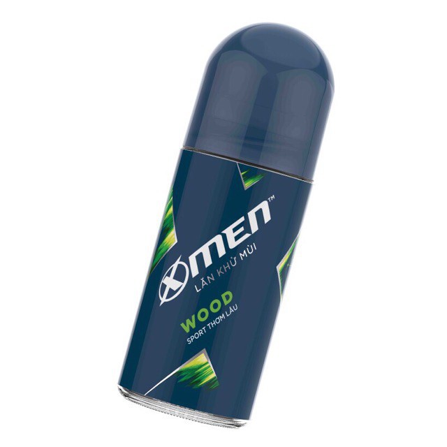 Lăn khử mùi Xmen Wood sport chai lớn 50ml